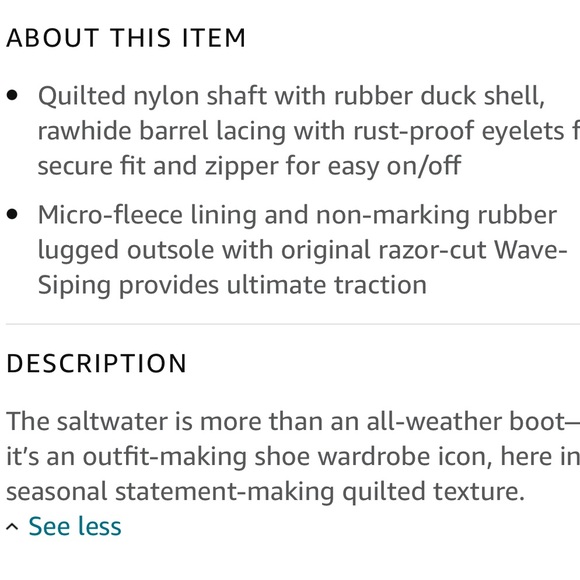 Sperry Salt Water Duck Boots - Picture 14 of 14